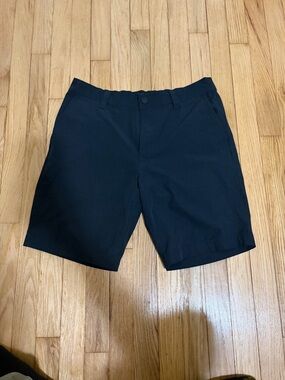 Banana Republic Navy Flat-Front Men's Shorts